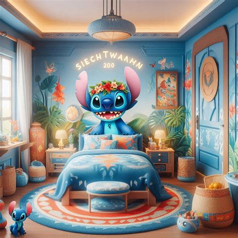 stitch bedroom decor|lilo and stitch themed bedroom.